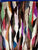 Multicolor sheared beaver fur